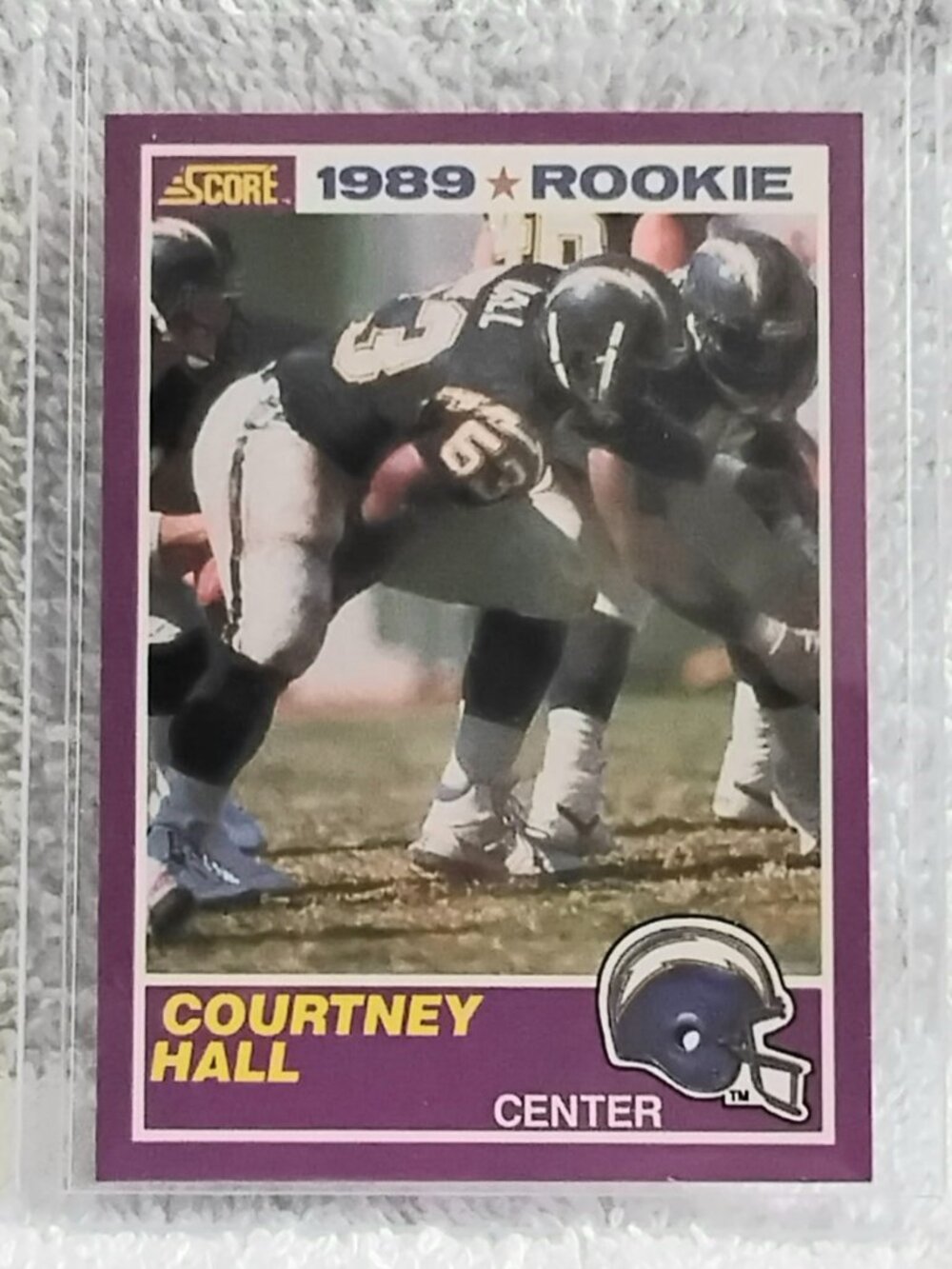 5/$20 Mint 1989 Score Courtney Hall NFL Supplemental 1989 Rookie Card 420S!!
